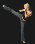 Karate girl